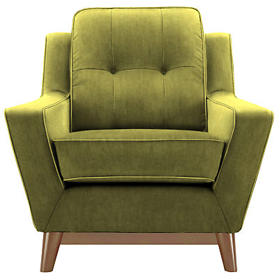 G Plan Vintage The Fifty Three Armchair Velvet Cactus